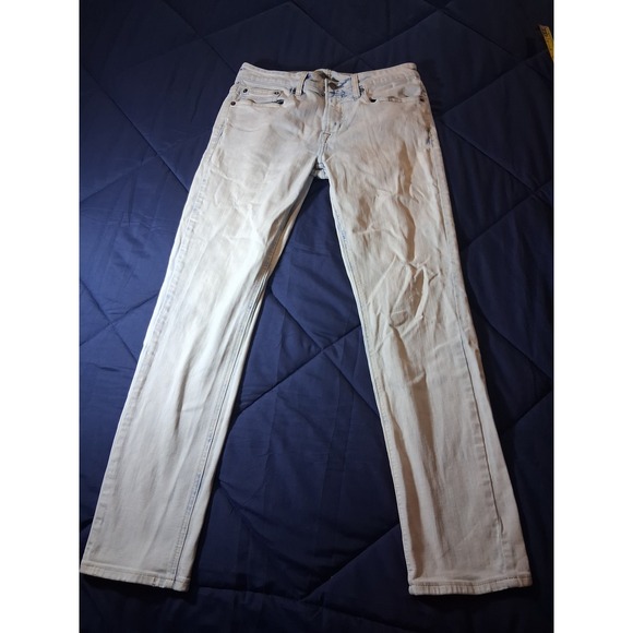 American Eagle Outfitters Other - American Eagle Extreme Flex Skinny Jeans Mens 31x30 Light Wash Acid Denim